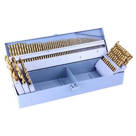 ALPHA 100PCE METRIC DRILL SET 1.0-13.0MM 